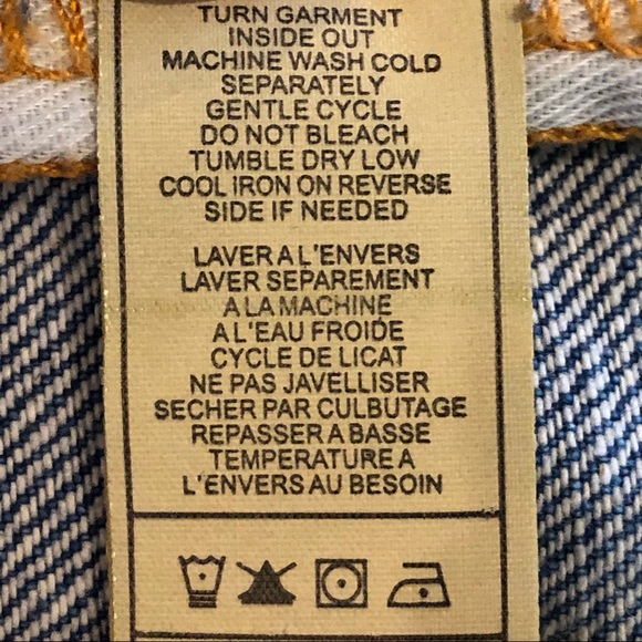 7 For All Mankind • KIND Distressed Denim Jacket - M - Picture 10 of 10